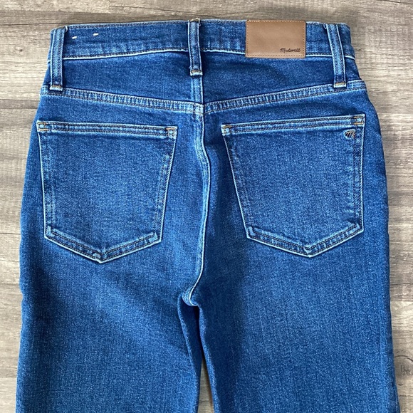 Madewell Tall Slim Demi-Boot Jeans in Sundale Wash size 24 tall - Picture 13 of 16